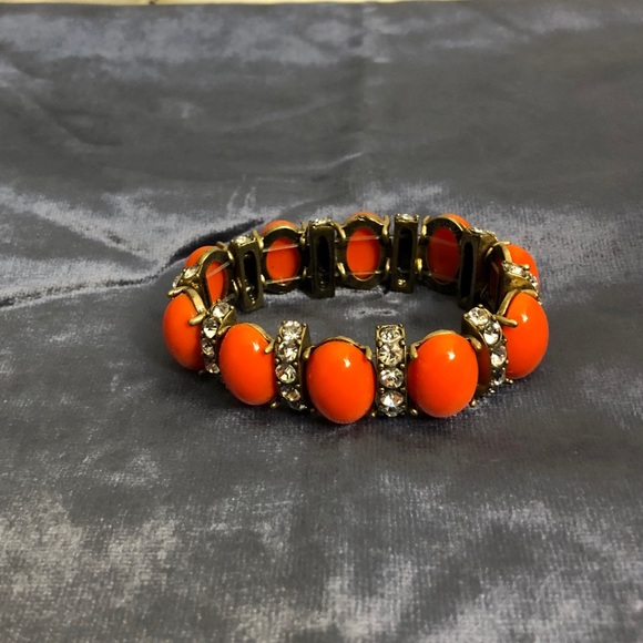 J. Crew Coral gem bracelet - Picture 3 of 4